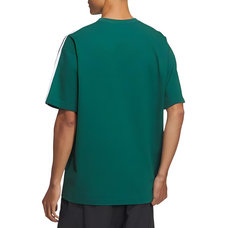 Adidas Essential T Shirt Men's Preppy Green JH1066