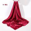 Fashion Shawls Wraps Bandana Head Scarfs Women Long Kerchief Silk Satin Hijab Scarves 110x110cm