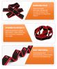 High Quality Customized Yoga Mat Strap Ballet Elastic Jacquard Logo Stretching Resistance Band Spandex/Nylon 40mm Convenient