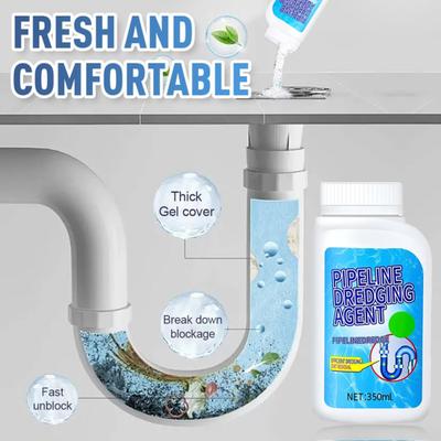1/2 Pezzi 350g Agente Sbloccante per Tubature Rimuove Efficientemente Ostruzioni Facile Operazione Pulitore Multiuso per Tubi