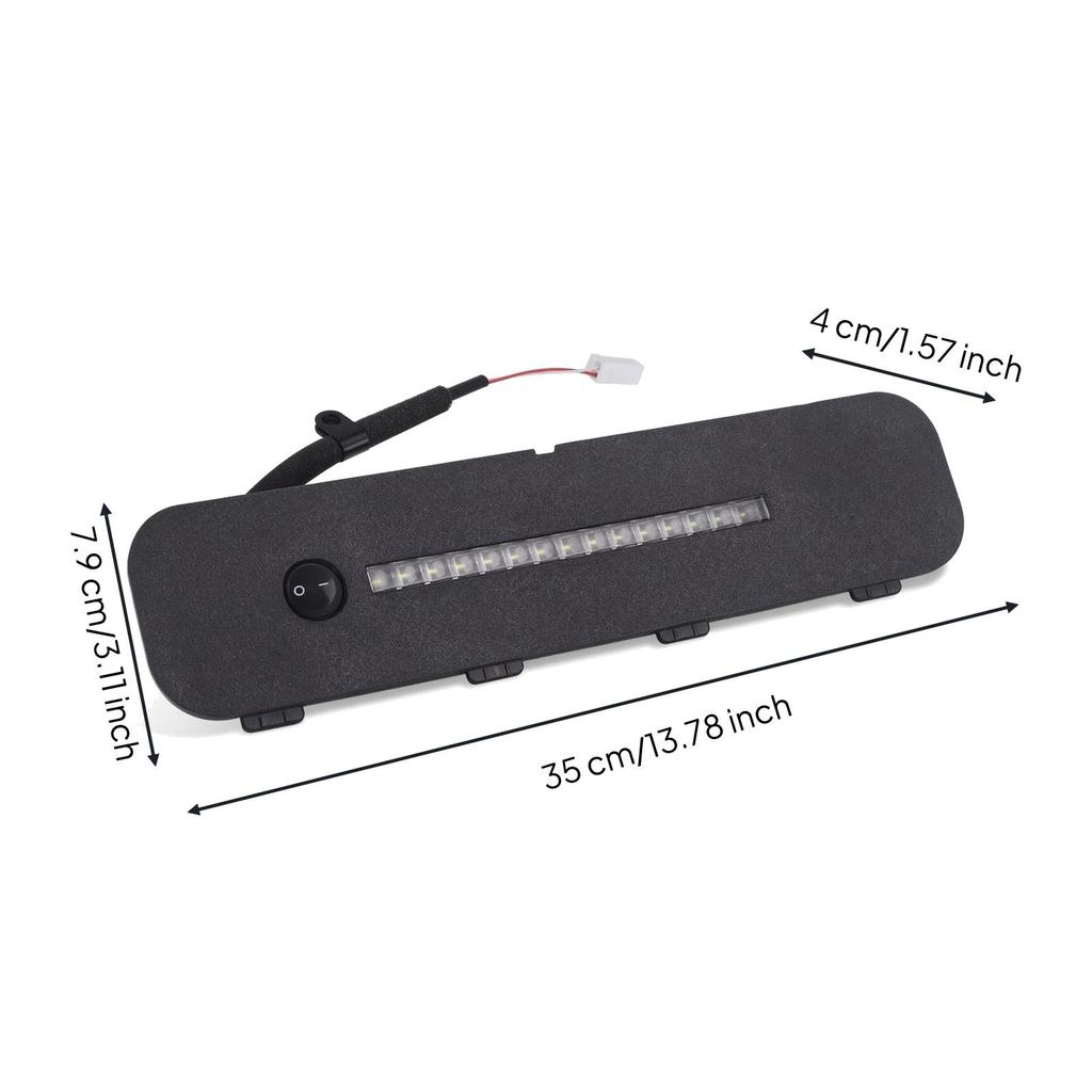 Rear door Cargo Utility Light Assembly 100 Output Vehicle Model Lamp with 2Pin Plug
