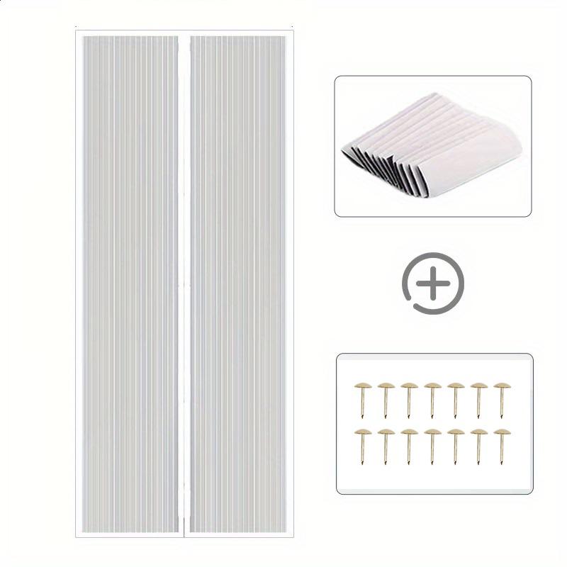 

Магнитная шторка на дверь без пробивки, противомоскитная, от насекомых, мух, мошек, с автоматическим закрыванием, для домашней вентиляции, НОВИНКА