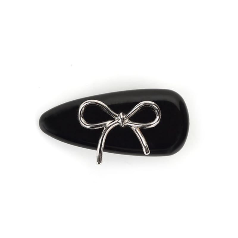 Charmy Charming Ribbon Hair Pin (2colors)