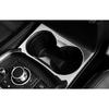 For Mazda CX-5 2017-2024 Silver Titanium Center Console Water Cup Holder Panel