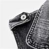 Women Ripped Cowboy Waistcoat Denim Vest Sleeveless Wild Tops Short Jacket