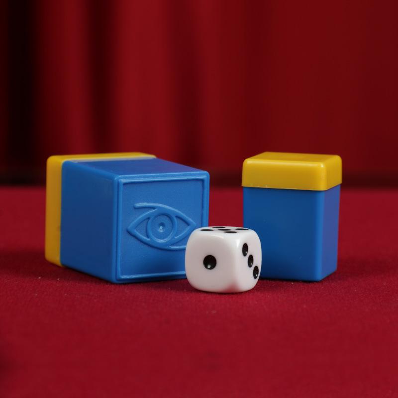 Northern Magic Clairvoyant Dice Cup Toy for Kids - Large Square Cylinder Prop Binoculars.