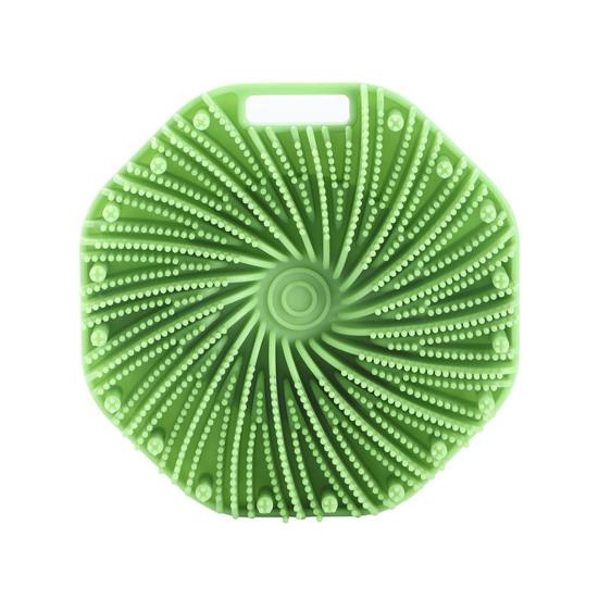 Bath Brush with Ultra-Soft Bristles Ergonomic Grip Hanging Design Rich Foam Exfoliating Body Brush Skin Cleansing Brush