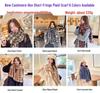 Women's Faux Cashmere Plaid Scarf - Korean Style, Thick & Warm Autumn/Winter Shawl