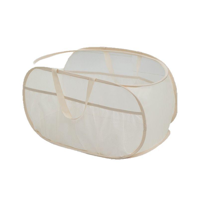 Children's Toy Storage Basket, Large Capacity, Foldable, Portable, for Plush Dolls and Building Blocks