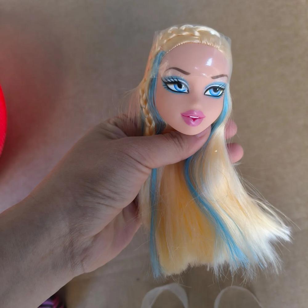 Bratz Head Body Clothes Fur Tops Coat For 30cm Doll