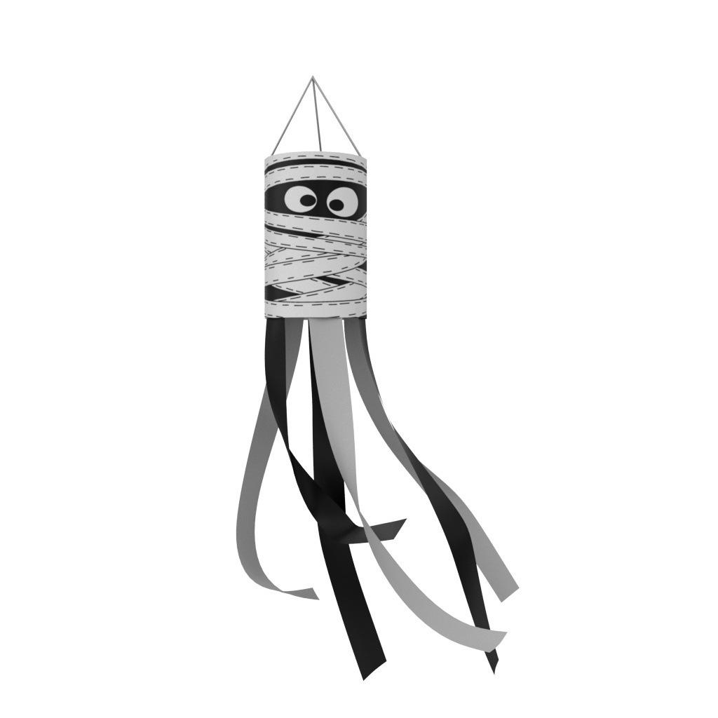 Halloween Windsock Flag Skull Ghost Bat Spook House Pendants Horror Skeleton Party Decor Home Garden Yard Floating Windpipe Flag
