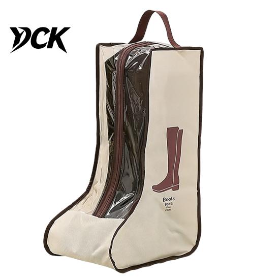 Tall Boot Organizer Boots Storage Bag with Zipper And Handle, Portable Transparent PVC Dust Reinforced Handle Case Proof Organizer, Dust-proof