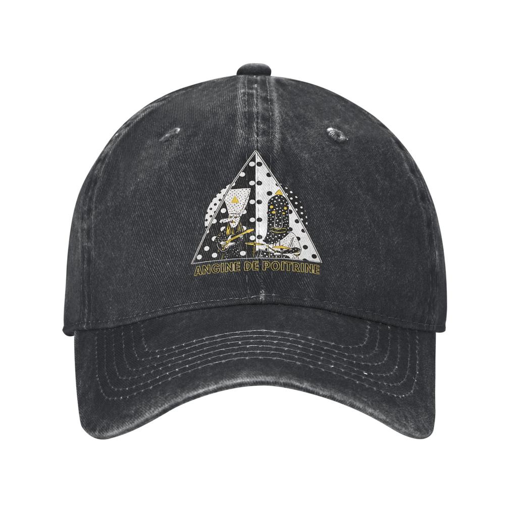 Angine De Poitrine Band Trucker Hats Outfit For Unisex Women Baseball Caps  Fashion Wear Sun Caps Adjustable