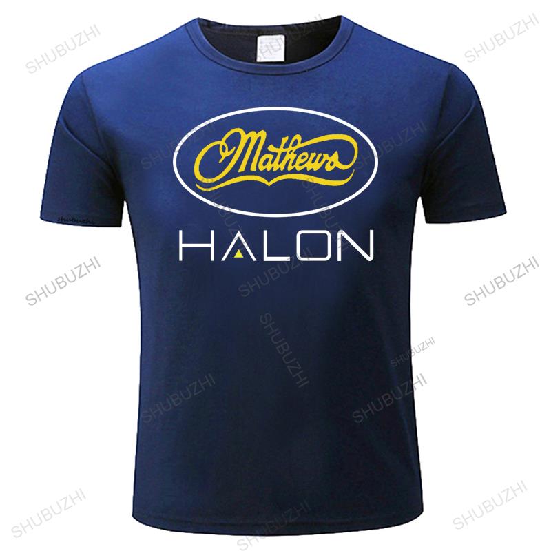 T Shirt Mathews Halon Bows Archery Shooting Black Mens Round Neck Short Sleeves Casual Tshirt Fashion Teeshirt Homme Tops