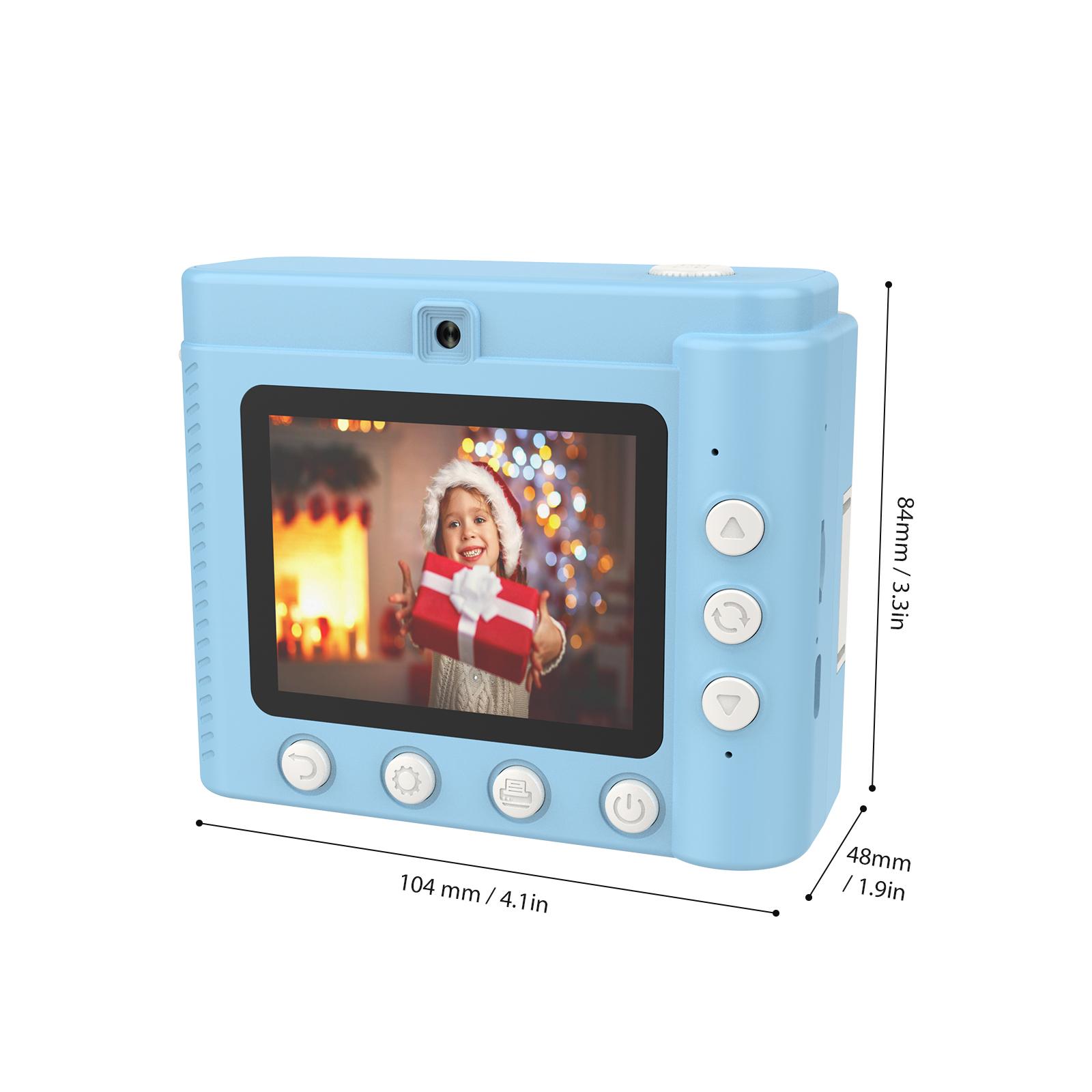 Детская камера мгновенной печати Цифровая камера для детей 1080P Цифровая видеокамера — фото 8