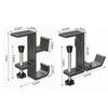 Punch-free Hanging Bag Hook Portable Handbag Rack New Desk Side Holder  Table