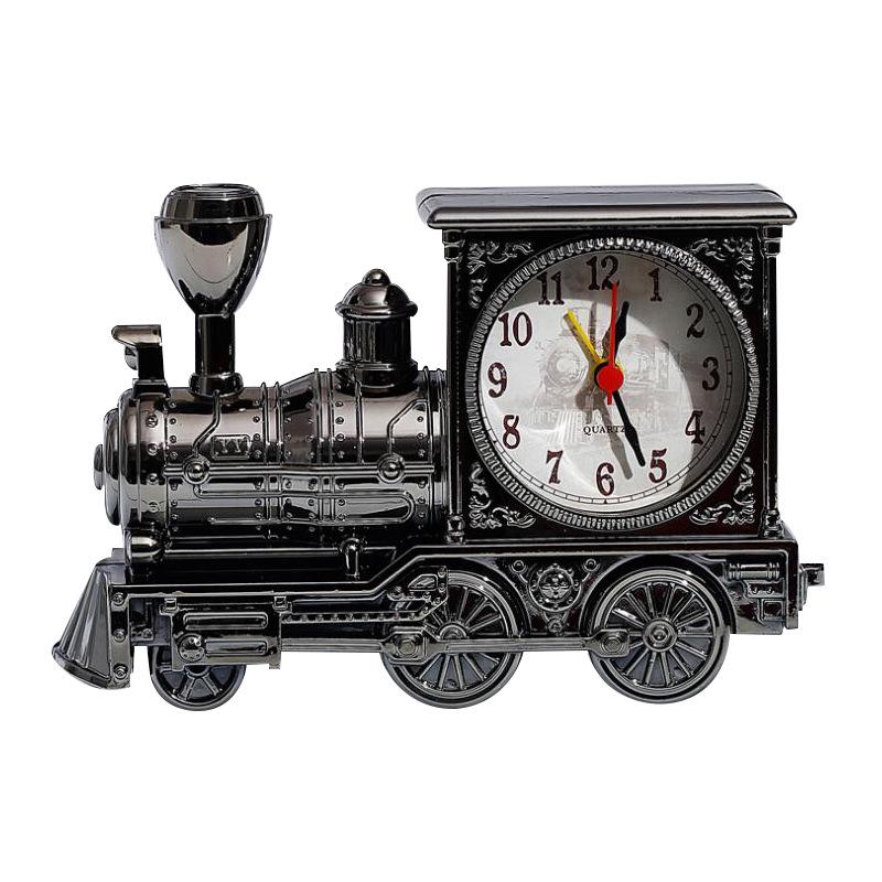 Vintage Locomotive Alarm Clock - Wake-Up & Back-to-School Gift for Students
