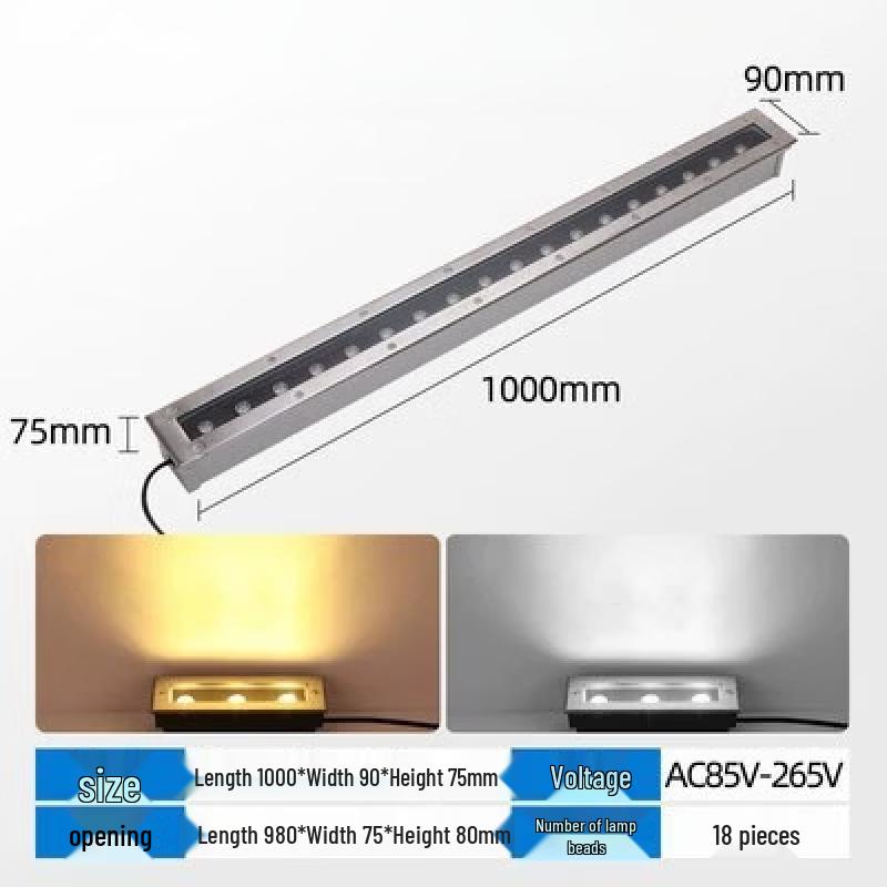 Nu-Feng 18W RGB Outdoor Round LED Garden Light