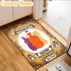 Custom Name Halloween Horror Witch  Rug, Office Rug, Chair Rug, Carpet for Living Rooms, Doormat Game Rug Home Decor Christmas Gifts