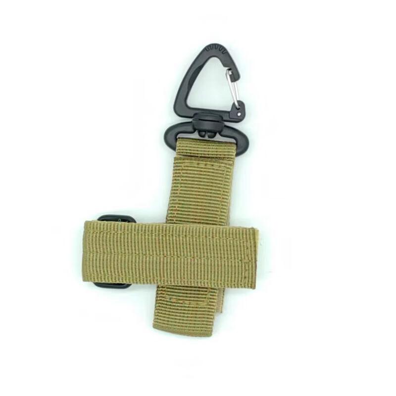 Multi-purpose Nylon Glove Holder Strap with Carabiner