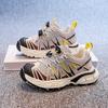 2025 new children's sports shoes spring and autumn boys casual shoes students running shoes dad shoes girls mesh shoes
