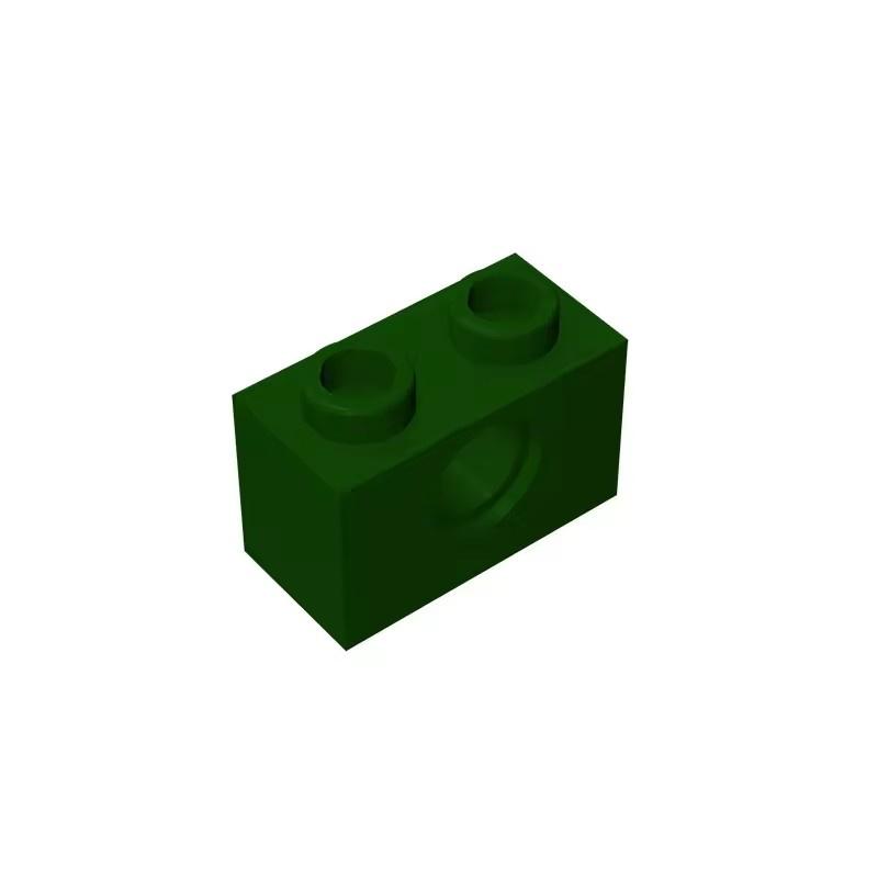50pcs 3700 Brick 1 x 2 with Hole Bricks Collections Bulk Modular GBC Toys For Technical MOC DIY Building Blocks Compatible