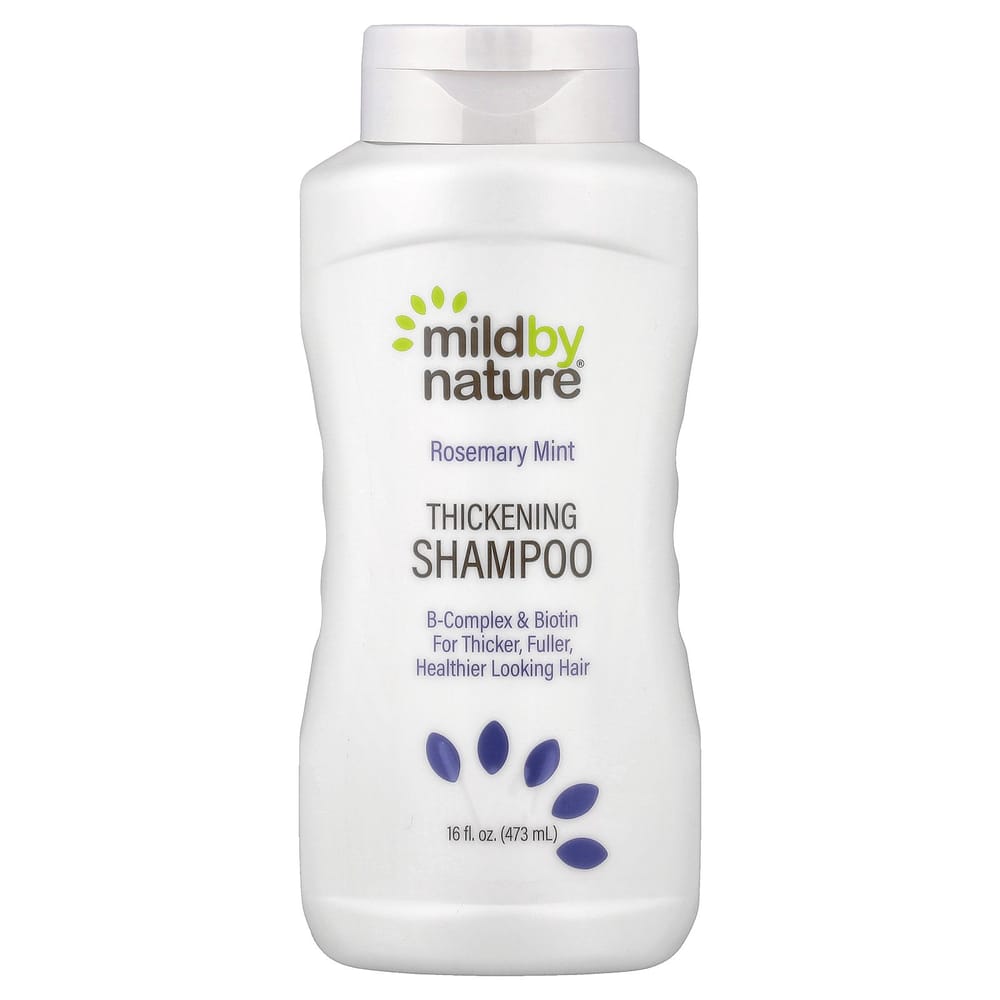Mild By Nature Rosemary Mint Thickening Shampoo with B-Complex & Biotin 473ml (16fl oz) 473ml - 1 ea