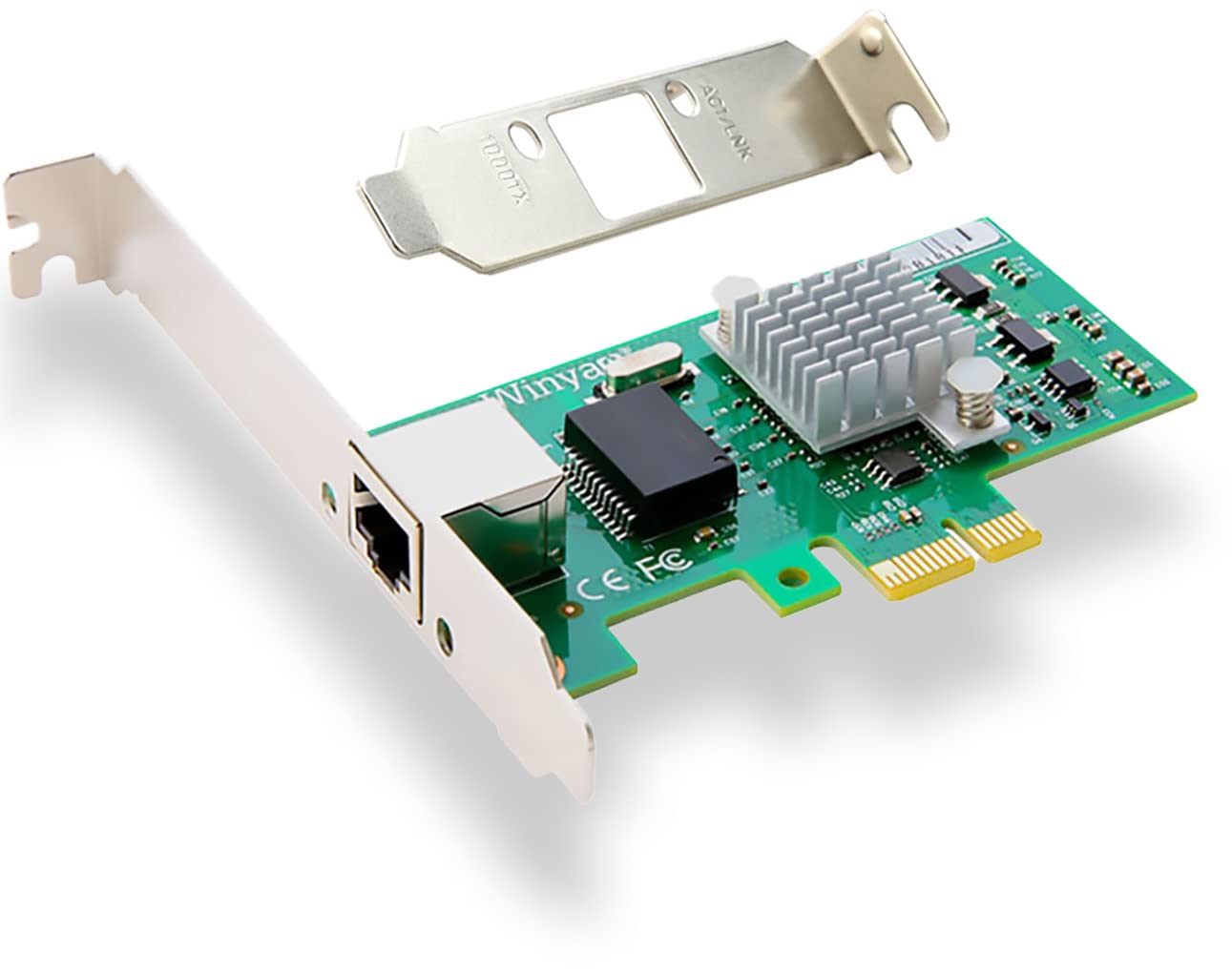 

Side3 Gigabit LAN Card, Intel 82573 Chip Network Card, NIC LAN Board, PCIe (RJ45 Single Port)