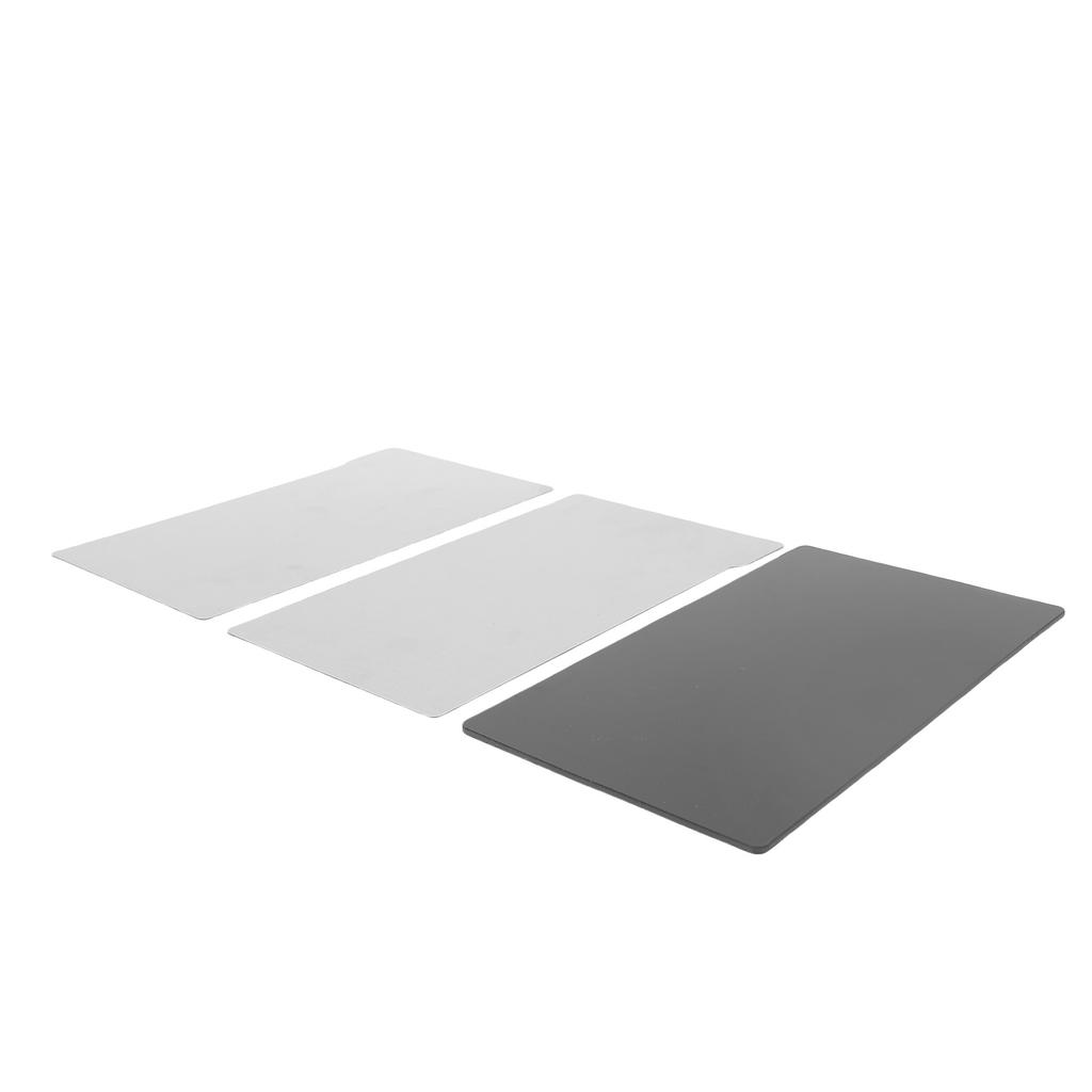 2 Pcs 3D Printer LCD Build Plate Suitable for Photon Mono 4 163x90mm Flexible Build Plate with Soft Magnetic Base