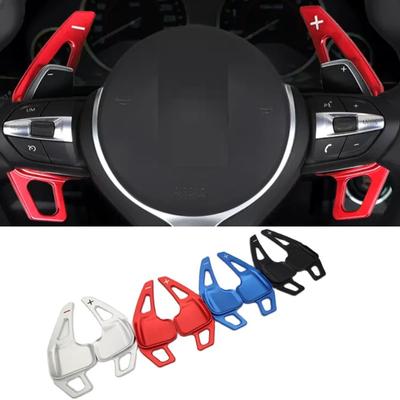2X Schaltwippe Aluminium Lenkrad Schaltwippe Shifter Erweiterung Für BMW 1 2 3 4 5 6 7 X1 X2 X4 X5 X6 i8 F10 F30 F18