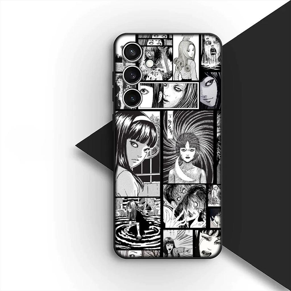 Cover for Samsung Galaxy S10 S8 S9 Plus A33 A34 A31 70 A71 A72 Note 20 9 8 S10E Casing Phone Case Horror Junji Ito Tomie Cartoon
