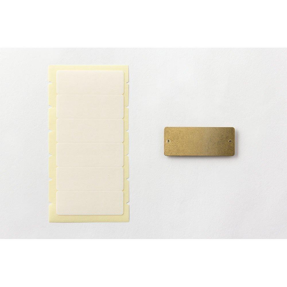 Travelers Company Midori Brass Label Plate 82022006