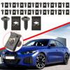 20Pcs Trim Panel Fasteners with Screw Screw Clips Gasket Auto Interior Trim Panel Fastener Fitting for Fender Liner Splash Guard