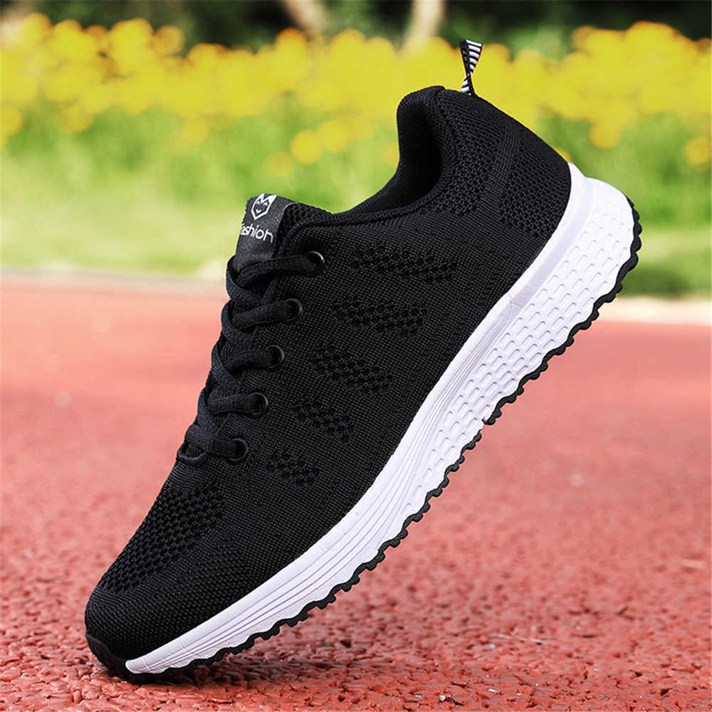 Fashion Laced Plus Size Women's Tied Shoes Vulcanize Trainers Woman Leopard Sneakers Woman Sports Tenus Luxury Brand Tenisky