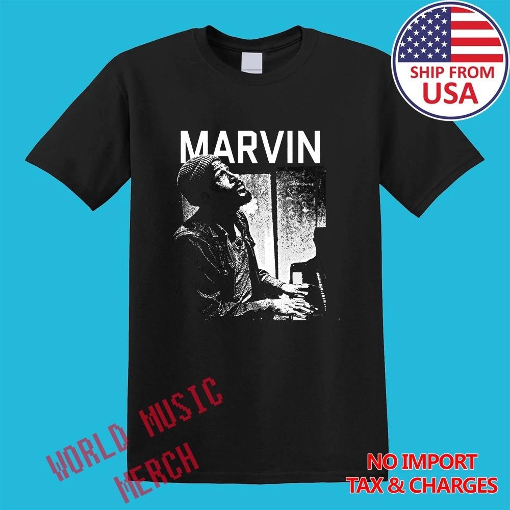 

Marvin Gaye Men s Black Size S-5XL S