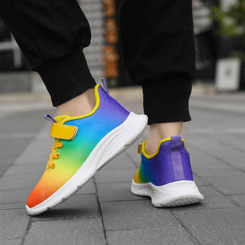 Fashion Children Running Shoes Comfortable Soft Outdoor Sports Shoes for Boy Breathable Mesh Sneakers Kids Tênis Infantil Menino