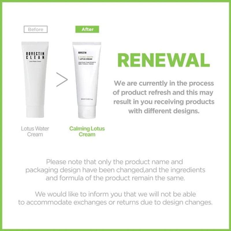 ROVECTIN - Calming Sensitive Lotus Cream