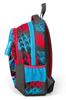 Coral High Kids Grau Blau Rennwagen gemusterter Schulrucksack mit drei Fächern 23652