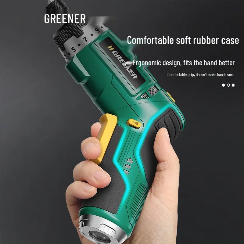 Green Forest 3.6V Cordless Electric Screwdriver Set CN plug (adapter included)