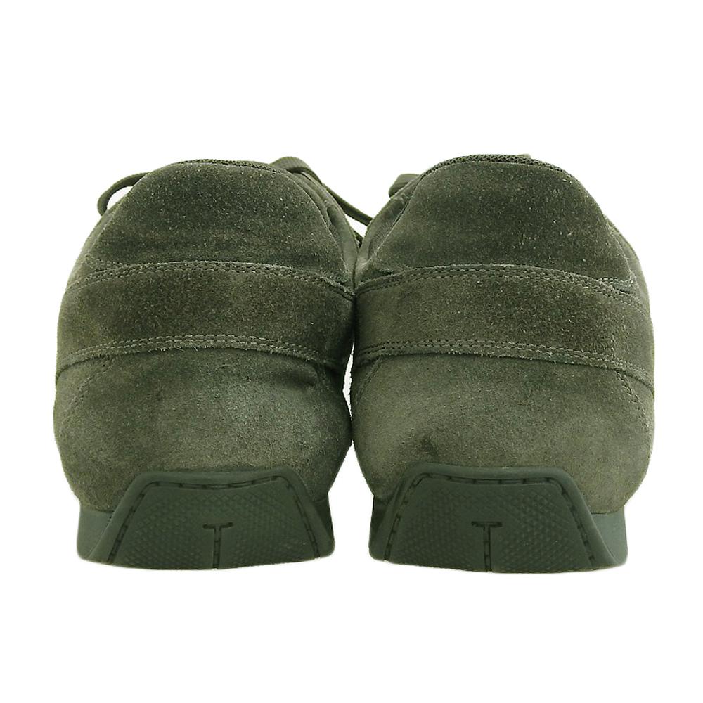 Louis Vuitton LV Logo Suede Low-Top Sneakers, Men's, Khaki Gray, Size 7, GO0142 Shoes 7 Khaki grayUsed