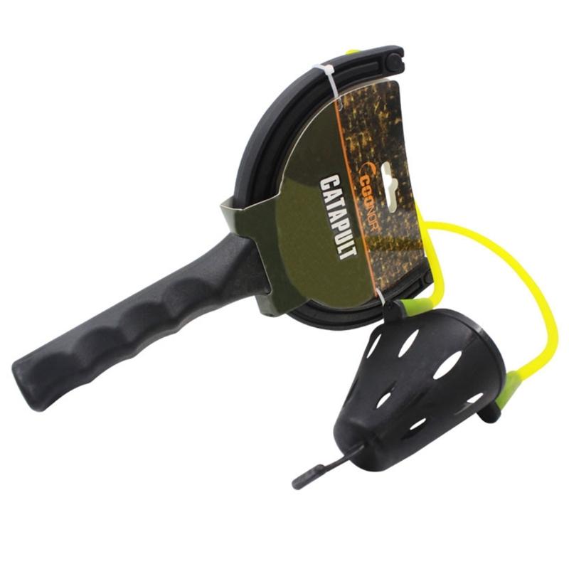 Fishing Baits Pulling Catapults Feeder Lures Holder Catapults Float Container Attract Carp Nestings Baits Fishing Feeder