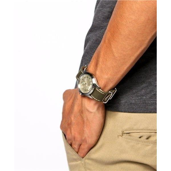 Used [Rare Out of Print Item] Hamilton Khaki King Day Date Quartz