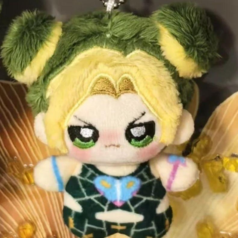 Peluche 10cm Anime Jojo Jolyne Cujoh Cotone Peluche Bambola Nunu - Regalo Sorpresa Perfetto Per Bambini Amici O Ciondolo Per Zaino