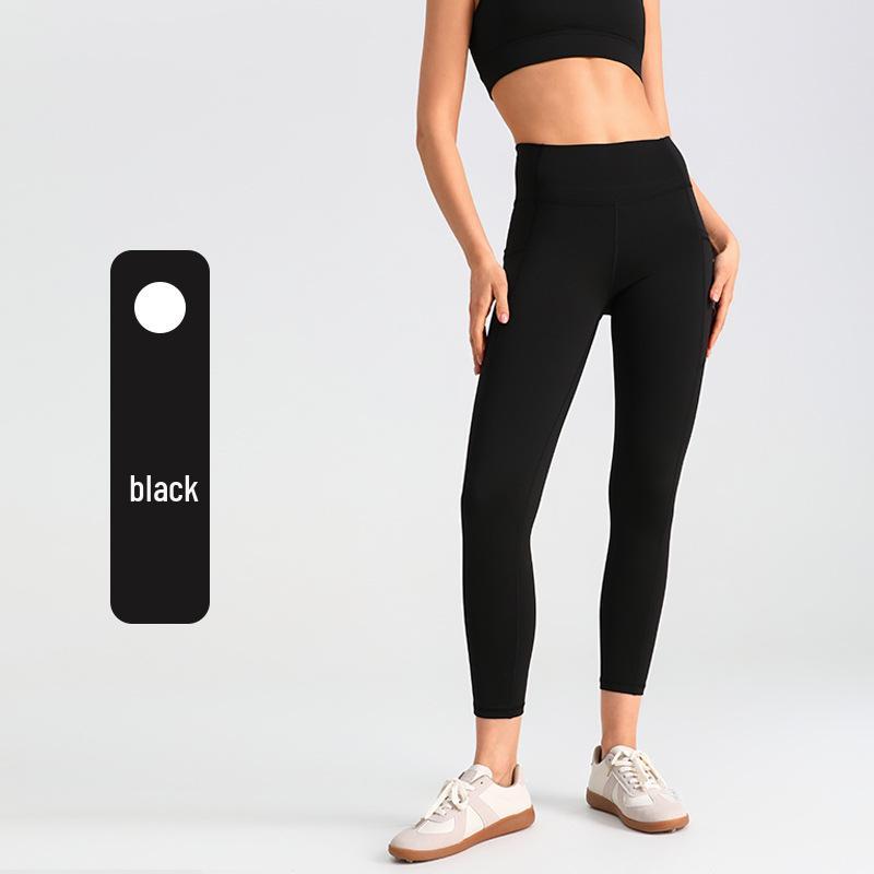 

Women s High Waist Yoga Shark Pants - Breathable, Tummy Control Fitness Leggings Medium