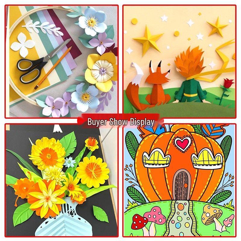 A4 230gsm Extra Thick Colored Cardstock, 30 Colors for DIY Greeting Cards & Student Art Projects.