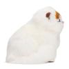 Synthetic Fur Cat Statue Home Funny Exquisite Cute Simulated Furry Cat Figurine Show Window