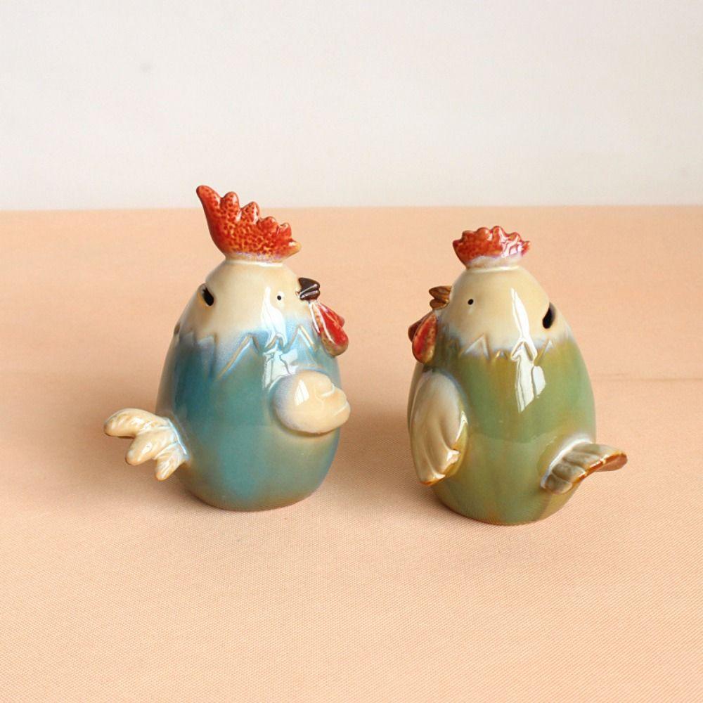Chicken Shaped Piggy Coin Bank Creative Cute Money Box Unique Ceramic Piggy Bank  Home Decoration
