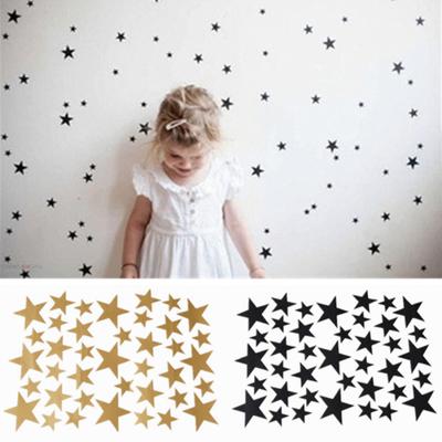 6/39Pcs Star Wall Sticker Kids Room Nursery Bedroom Removable Decal Home Decor