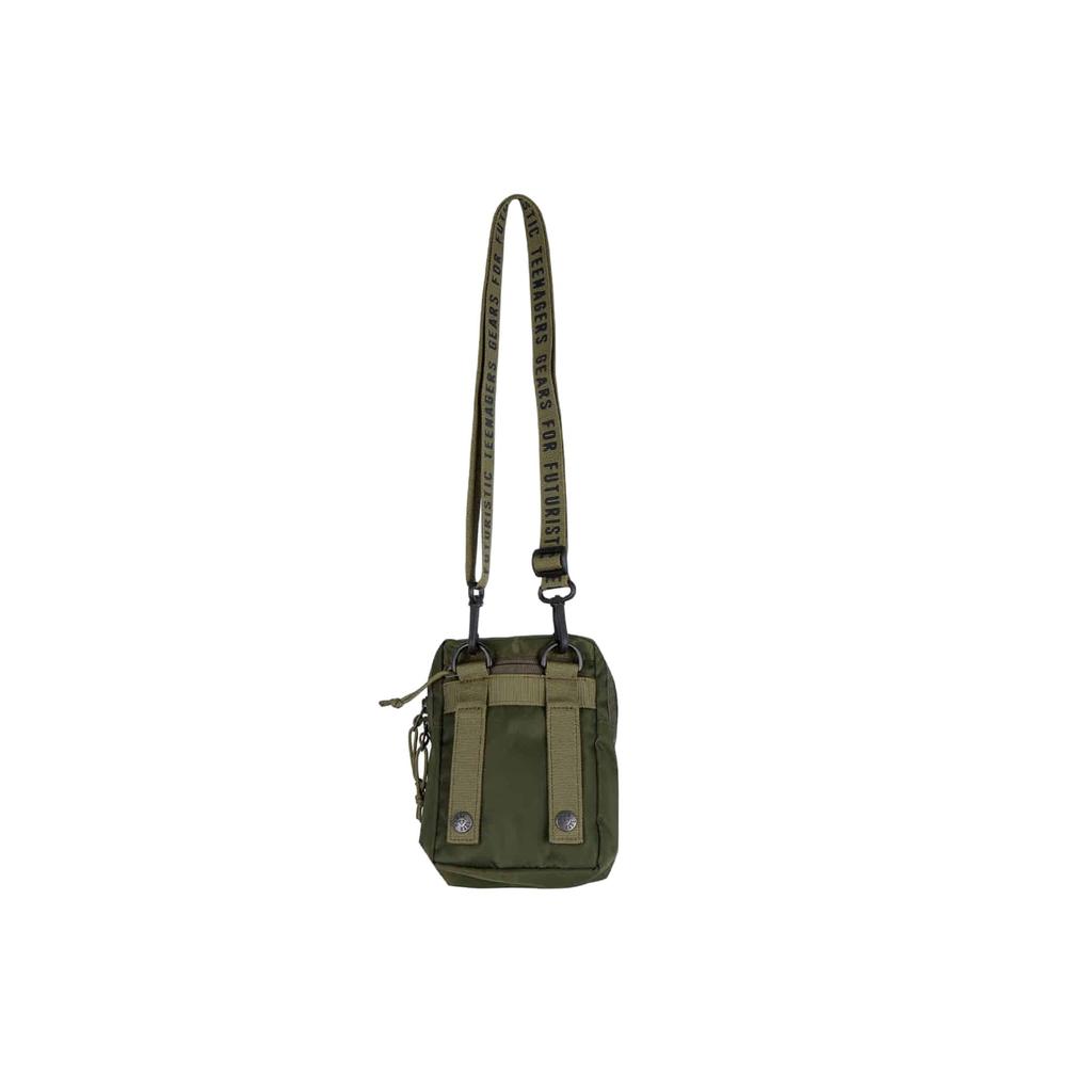 New HUMAN MADE Nylon Shoulder Bag, Crossbody Bag Regular Women's Olive Green HM25GD025-OLIV