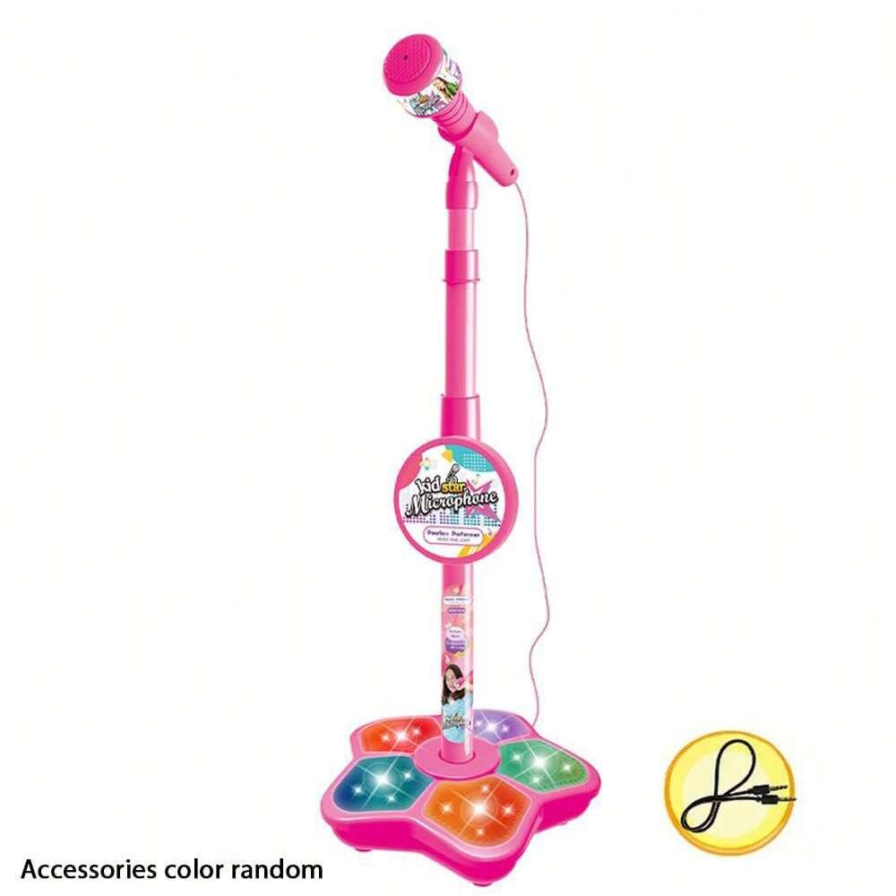 Kids Microphone Stand Toy, Portable Children's Karaoke Electronic, Durable Party Karaoke Microphone Stand, Kids Karaoke Machine